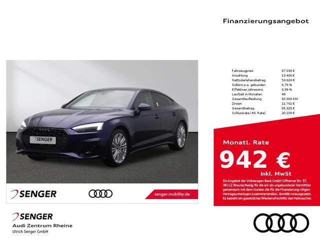 Audi A5 Sportback S line 40 TFSI Business-Paket Navi