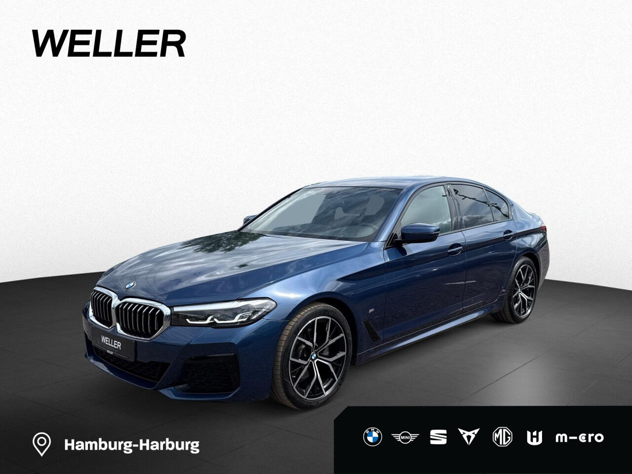 BMW 520d Aut. M Sport LivePro,HiFi,ParkAss,Alu"19 Navi