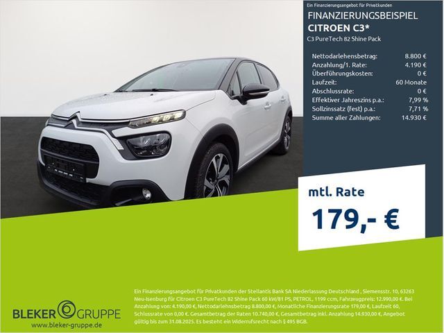 Citroen C3 PureTech 82 Shine Pack