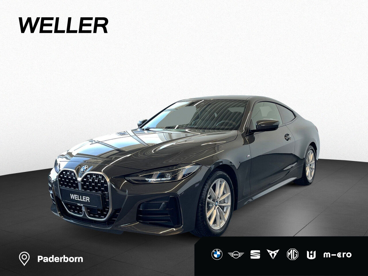 BMW 430i xDr Coupe M Sport LCI StHz,HUD,H/K,AHK,360°