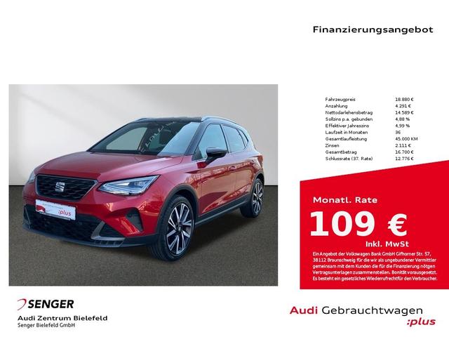 Seat Arona FR 1.0 TSI DSG Navi CarPlay LED Sitzhzg.