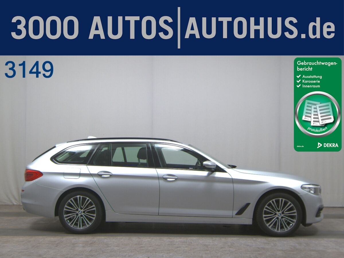 BMW 520i Touring Sport Line Navi LED Leder RFK