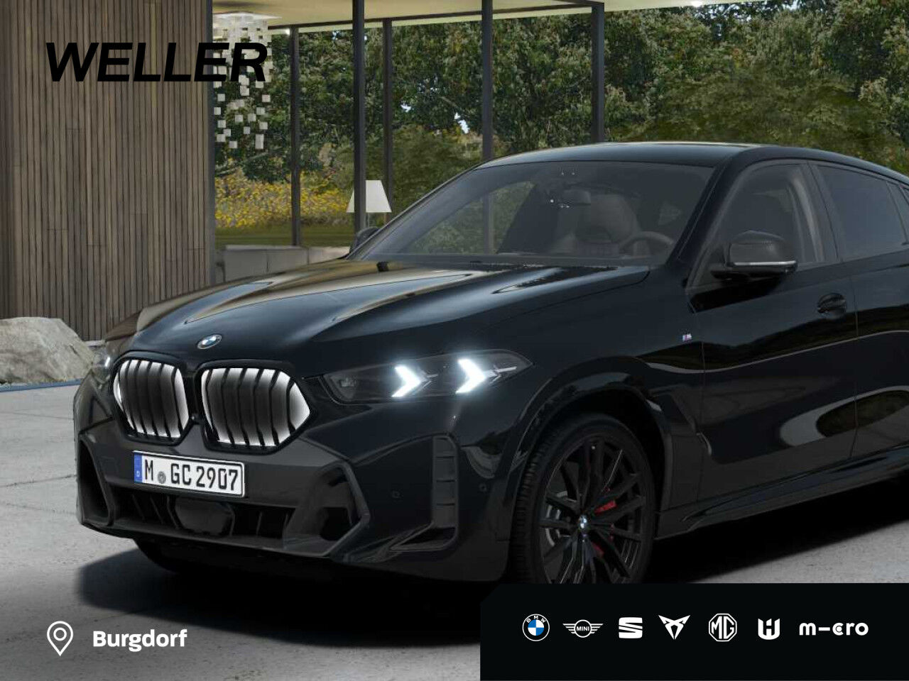 BMW X6 xDrive40d M Sport Pro B&W AHK Standheizung DA P