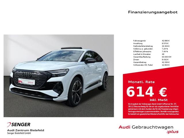 Audi Q4 e-tron Sportback 50 quattro Matrix Pano. B&O